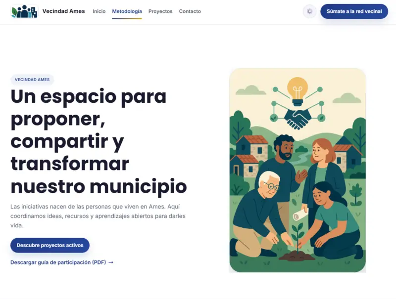 Vecindad Ames -Civic Engagement PlatformVecindad Ames -Plataforma de Participación Ciudadana